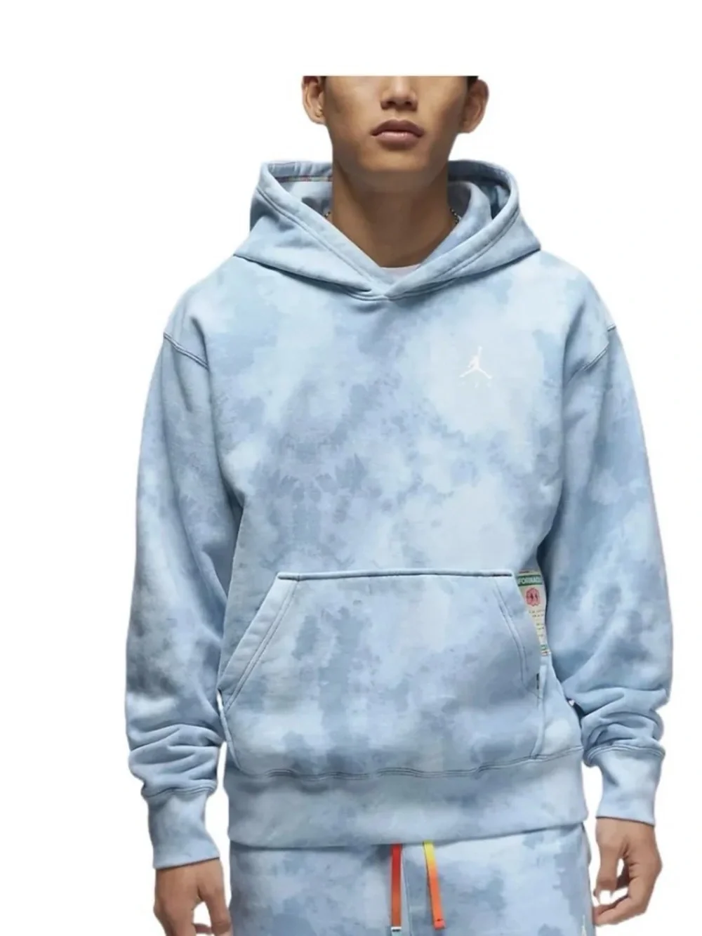 Men’s Jordan x J Balvin hoodie. Circa 2022 Tie Die size S
